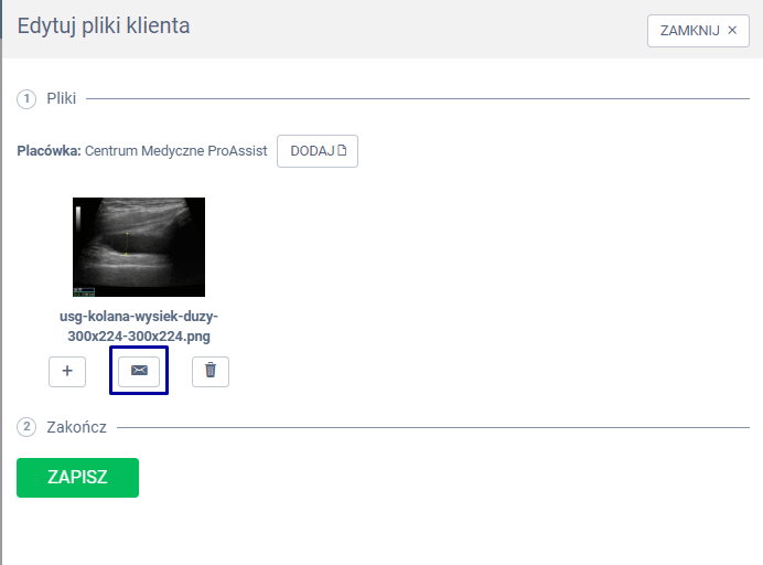 Edycja plików klienta