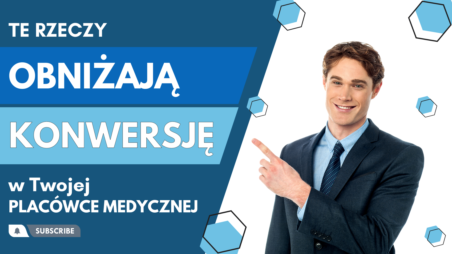 Okładka do filmu o rzeczach które obniżą konwersję w placówce medycznej